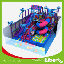 Kids kindergarten free standing  playground slides